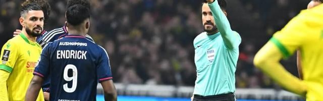 KAIYUN ET-5场5球好状态被打断，皇马外租小将恩德里克染红