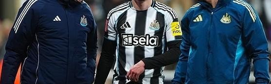 邮报：纽卡后卫利夫拉门托腿筋受伤，将缺席六到八周